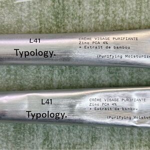 Typology L41 Purifying Moisturizer - Silver Tubes